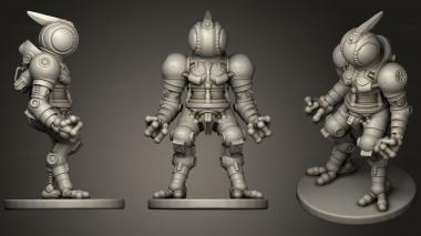 3D model Space Suit 001 (STL)